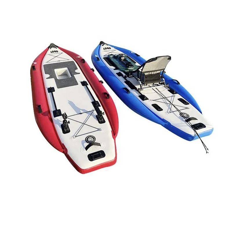 Fishing Kayak Pedal Drive - 340*115*15cm LLDPE+PVC Foot Pedal Drive Canoe