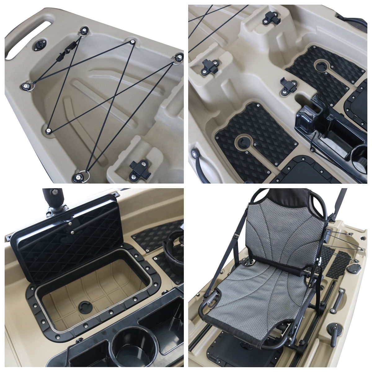 2025 NEW Modular Kayak 9.5ft P - đánh giá và giá Fishing Kayak Pedal Drive