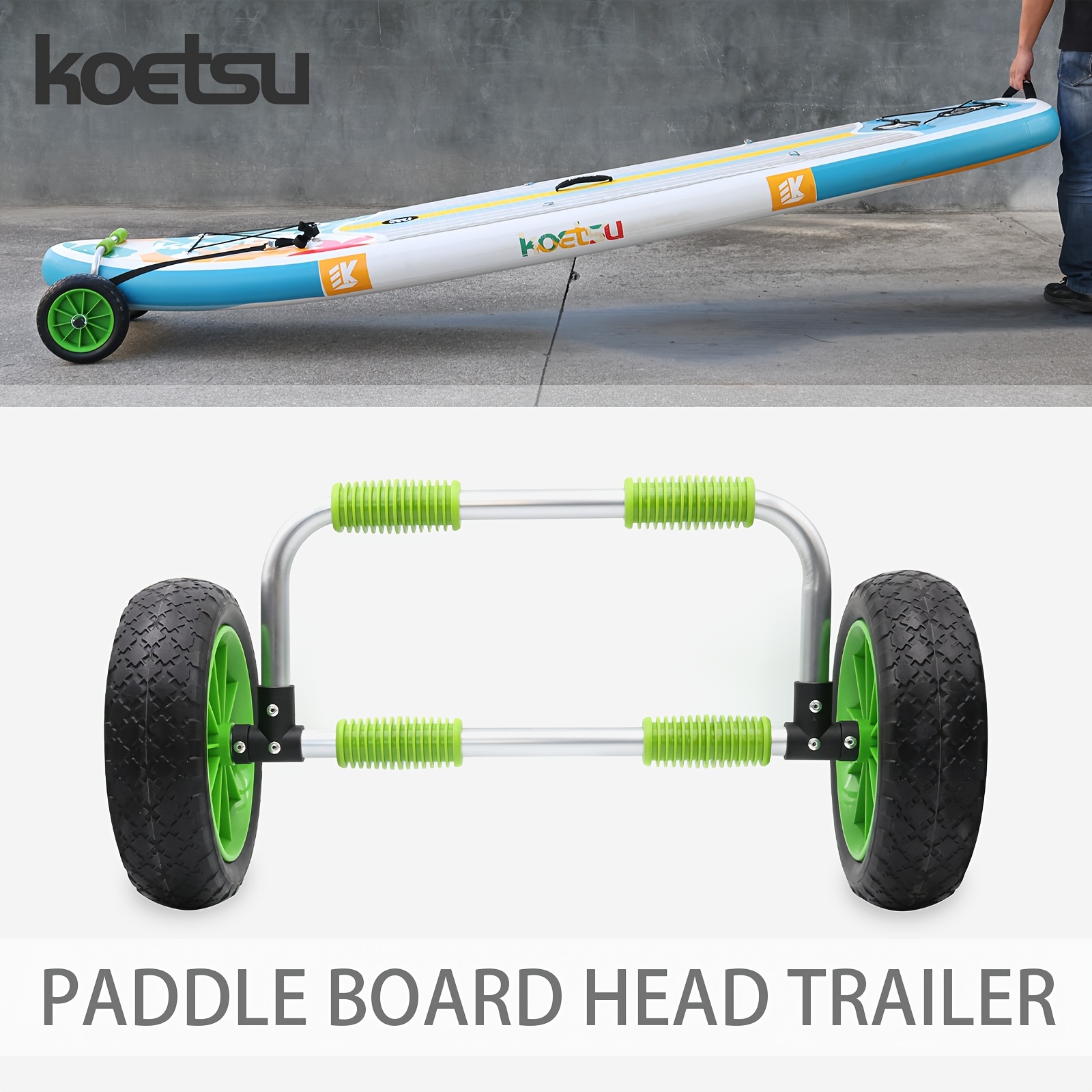 KOETSU Paddle Board Transport  - đánh giá và giá Fishing Kayak Cart
