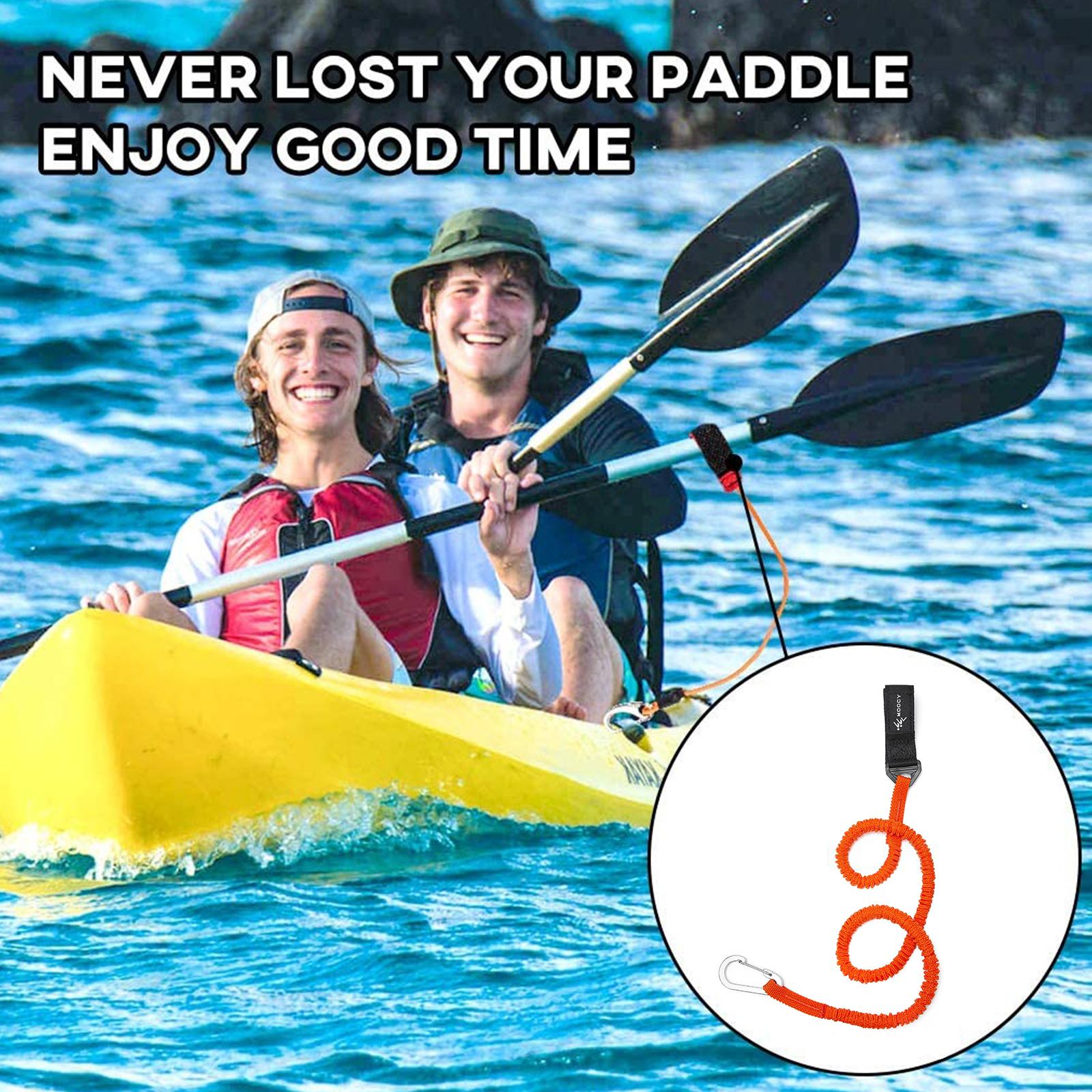 Adjustable Elastic Kayak Paddl - đánh giá và giá Fishing Kayak Paddle Leash