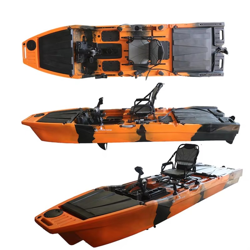 Vicking 12.6FT Single Kayak Pe - đánh giá và giá Fishing Kayak Trolling Motor
