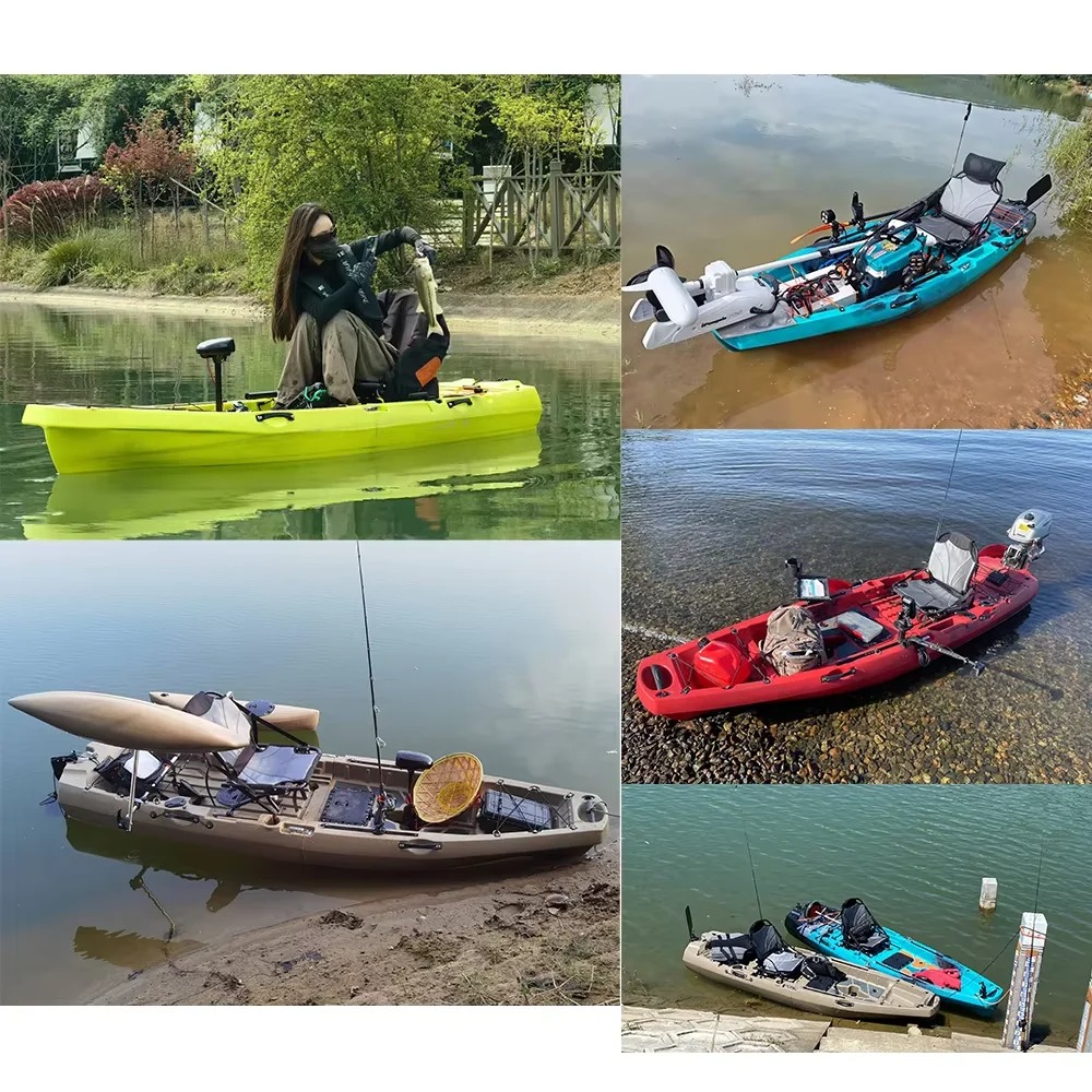 LLDPE Modular Kayak Canoe w/Pe - đánh giá và giá Fishing Kayak Pedal Drive