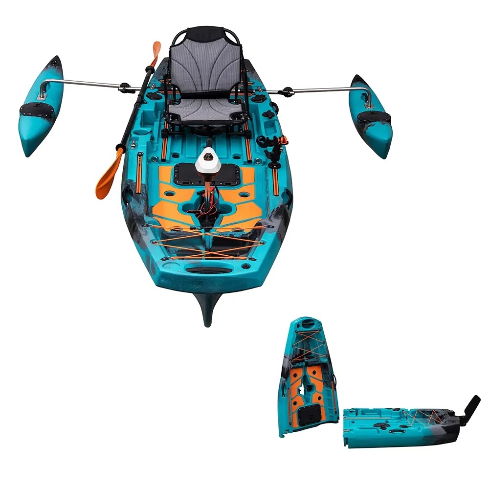 LLDPE Modular Kayak Canoe w/Pe - đánh giá và giá Fishing Kayak Pedal Drive