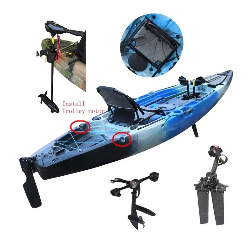 Single Pedal Electric Motor Fi - đánh giá và giá Fishing Kayak Seat