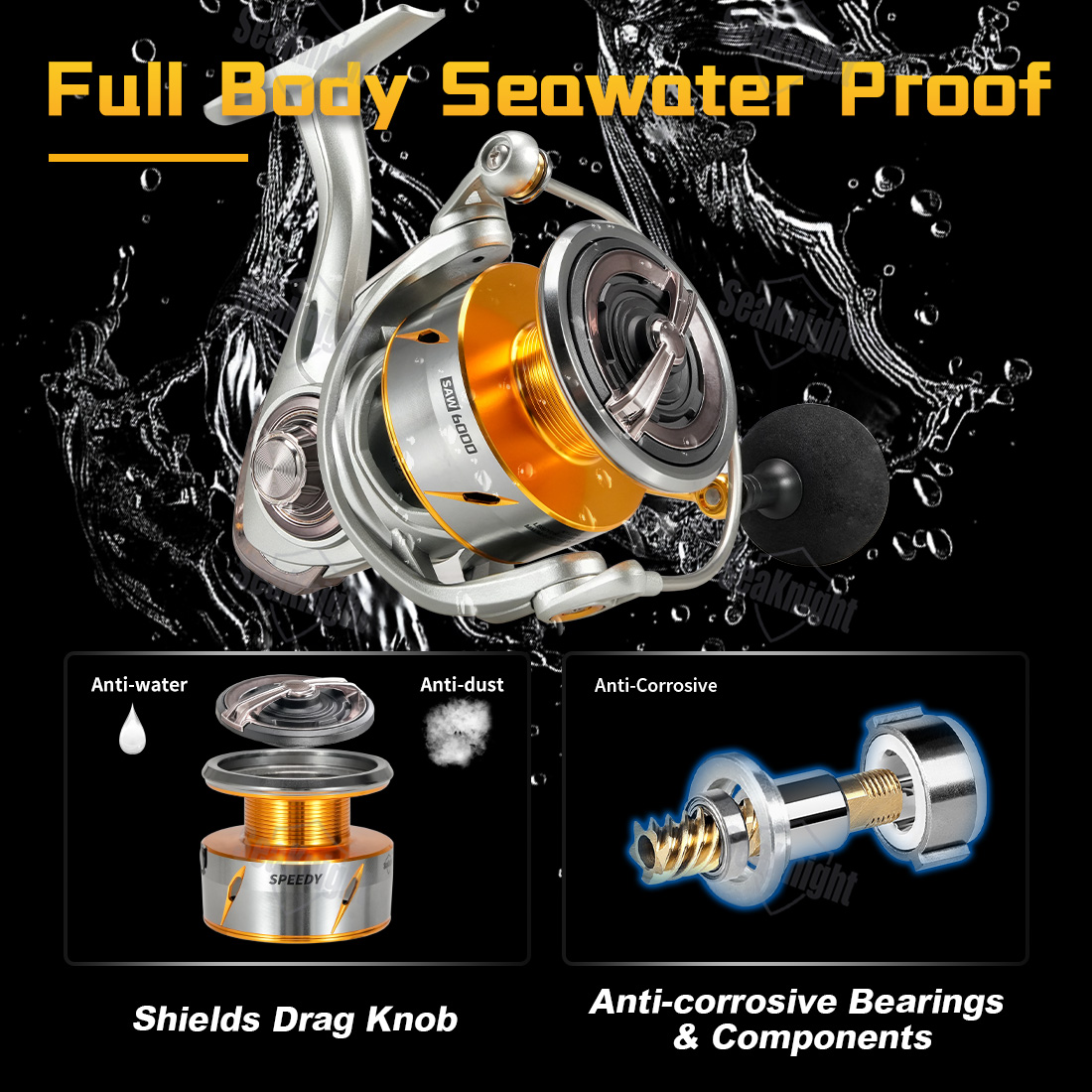 SeaKnight Brand Speedy SAW Sal - đánh giá và giá Kastking Reel Zephyr