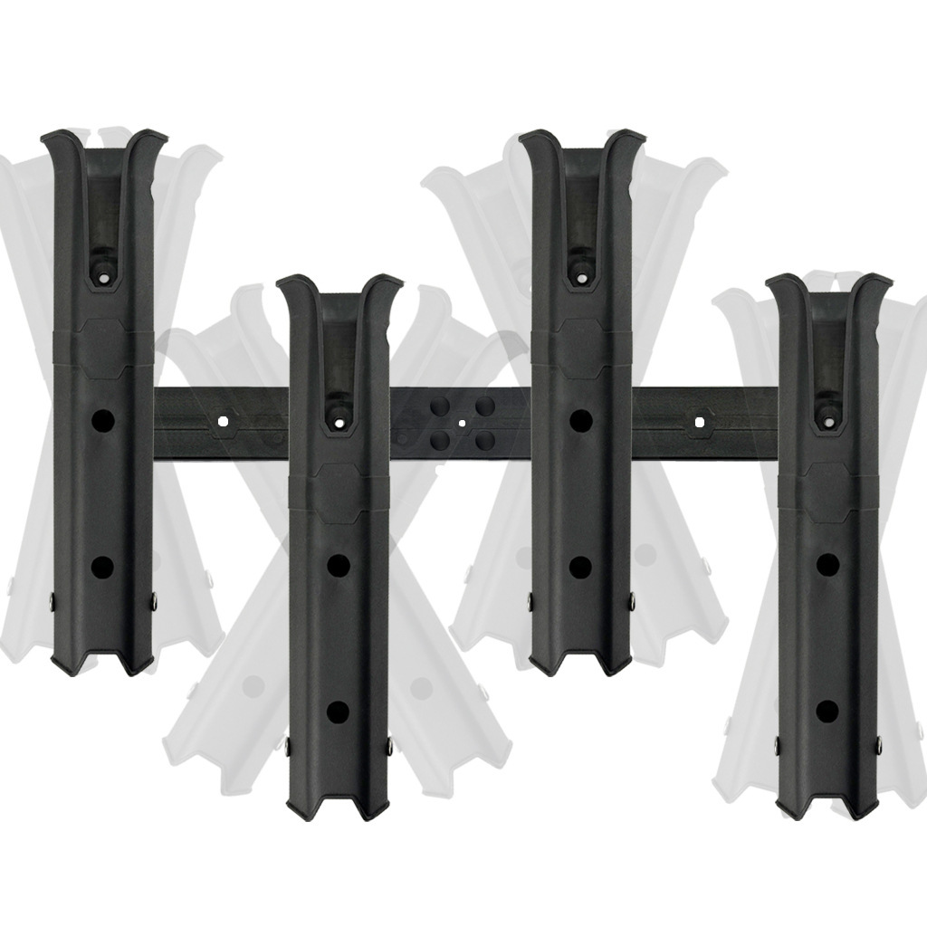 Adjustable Four Pole Plastic F - đánh giá và giá Fishing Kayak Rod Holder