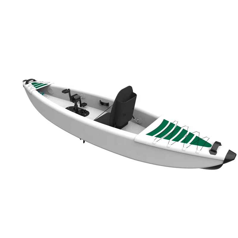 STLFInflatable Kayak with Peda - đánh giá và giá Fishing Kayak Pedal Drive