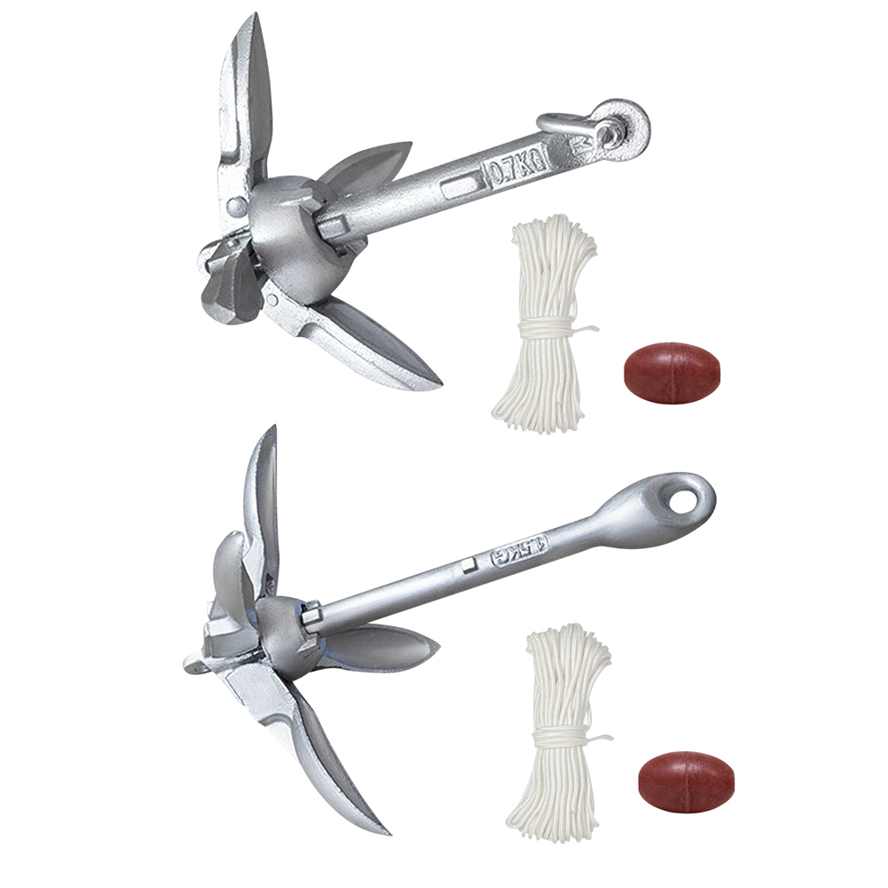 0.7/1.5KG Boat Anchor with 65f - đánh giá và giá Fishing Kayak Anchor