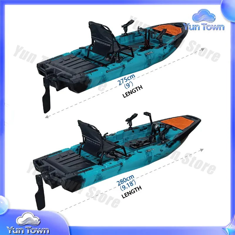 Modular Kayak 9.5ft Sit On Top - đánh giá và giá Fishing Kayak Pedal Drive